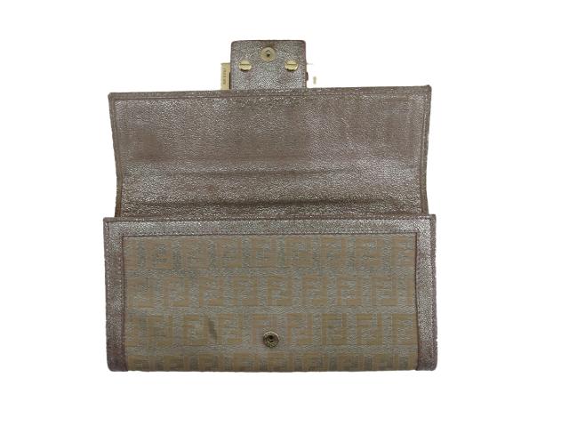 FENDI 財布　ベージュ FENDI フェンディ 財布 レディース ブランド 三つ折り財布