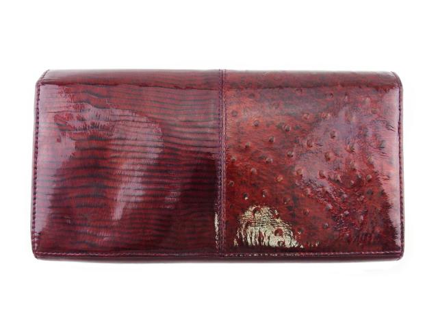 ジバンシィ GIVENCHY 長財布4Gロゴプレート レッド ゴールド 