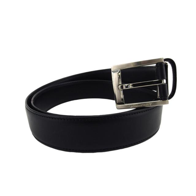 【X'masセール★30%OFF】ダンヒル Dunhill ベルトロゴバックル ピン式バックル ブラック シルバー レディース 中古