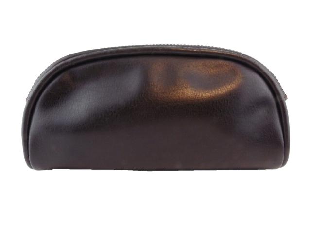 【30％OFF★土日ひと休み大売り出し】サルヴァトーレフェラガモ Salvatore Ferragamo クラッチバッグサイドロゴ 赤銅色 しろがね色 レディース 中古