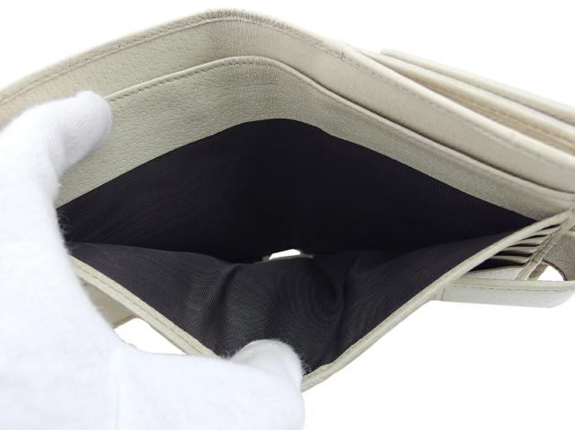 【30％OFF★土日ひと休み大売り出し】グッチ GUCCI 二つ折り紙入れGG帆布 ロゴタイプ本塁 ベージュ 赤銅色 ゴールド レディース 中古