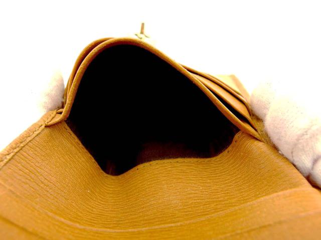 グッチ GUCCI 二つ折り財布ジャッキー ライトブラウン ゴールド