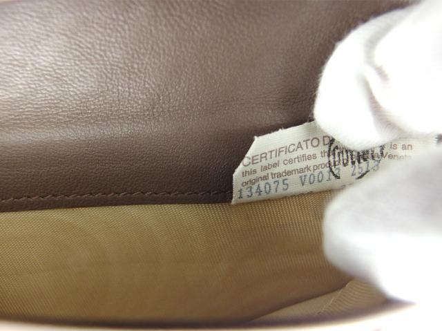 【GWタイムセール】ボッテガヴェネタ BOTTEGAVENETA 長財布イントレチャート グレー 灰色 ブラウン レディース 中古_8