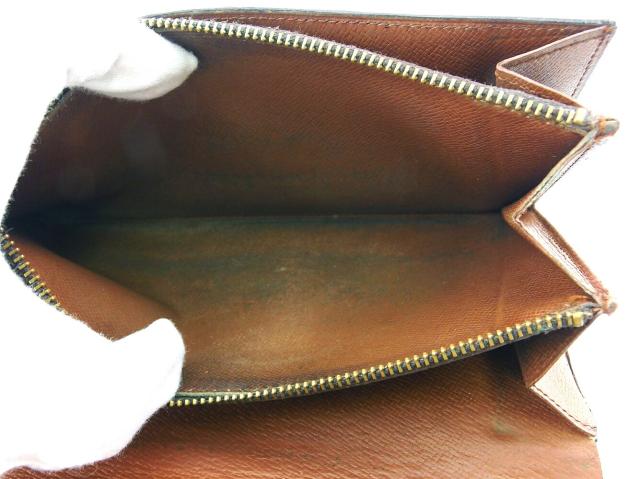 【30％OFF★週末タイムSALE】ルイ・ヴィトン LOUIS VUITTON 長財布モノグラム ポシェットポルトモネクレディ ブラウン ベージュ レディース 中古_7