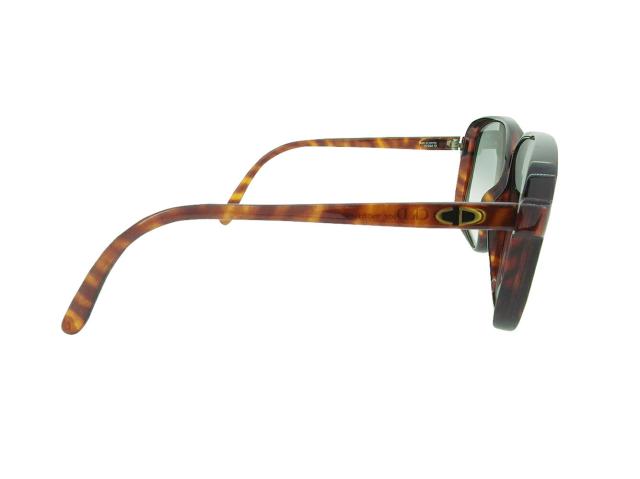 ディオール Dior サングラスパリ型 べっ甲柄フレーム サイドCDマーク