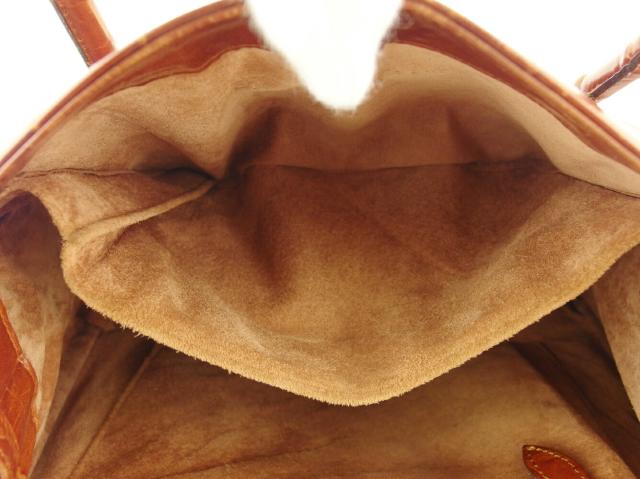 【GWタイムセール】ジバンシィ GIVENCHY ハンドバッグ ブラウン ゴールド レディース 中古_7
