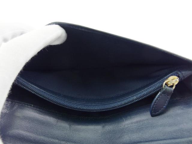 【30％OFF★週末タイムSALE】ディオール Dior 長財布トロッター ネイビー ベージュ ブラック レディース 中古_6