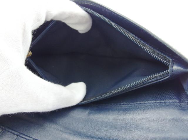 【30％OFF★週末タイムSALE】ディオール Dior 長財布トロッター ネイビー ベージュ ブラック レディース 中古_7