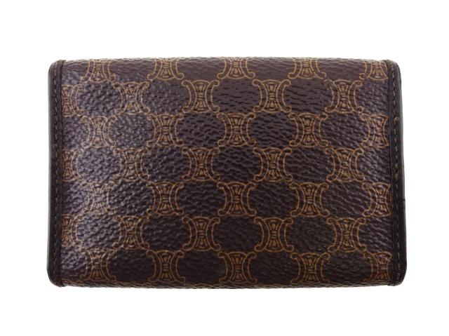 マカダム celine キー ケース マカダム柄6連キーケース ヴィンテージ