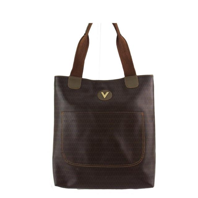 バーバリー ノバチェック ハンドバッグ ブラウン レザー レディース