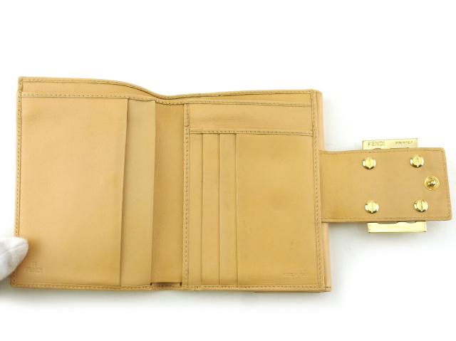BIGお買い物ラリー☆20％OFFセール中】フェンディ FENDI 二つ折り財布