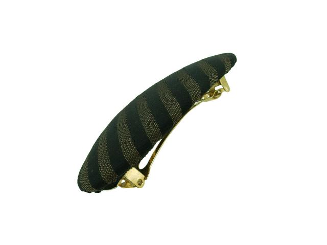 【30％OFF★週末タイムSALE】フェンディ FENDI バレッタペカン ブラック ブラウン レディース 中古_2