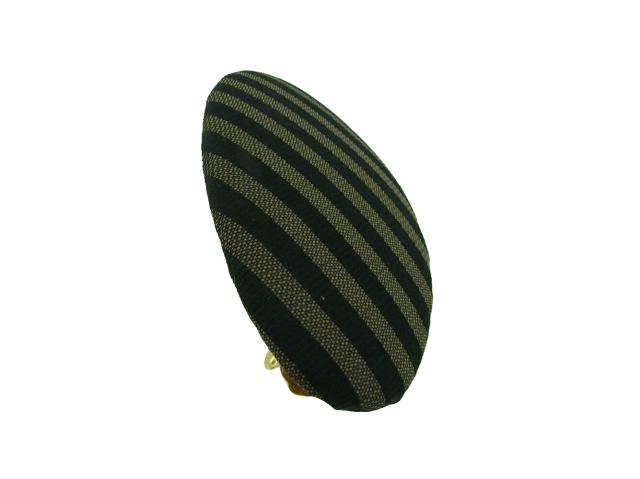 【30％OFF★週末タイムSALE】フェンディ FENDI バレッタペカン ブラック ブラウン レディース 中古_3