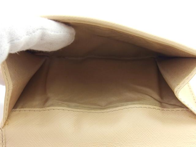 サルヴァトーレフェラガモ Salvatore Ferragamo 二つ折り財布ヴァラリボン ピンク ゴールド レディース 中古_4