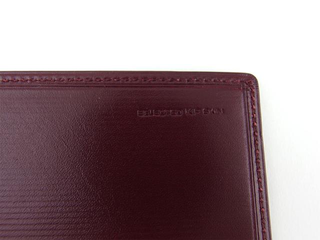 【GWタイムセール】ヴァレンティノ・ガラヴァーニ Valentino Garavani 長財布Vマーク ボルドー レディース 中古_8