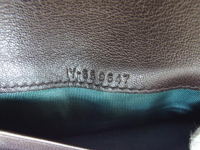 【週末タイムSALE★30%OFF】サルヴァトーレフェラガモ Salvatore Ferragamo 長財布ガンチーニ ブラウン シルバー レディース 中古