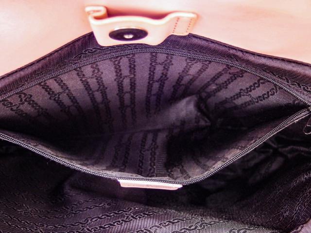 【30％OFF★週末タイムセール】ロベルタ・ディ・カメリーノ Roberta di Camerino トートバッグRハンドル ピンク レディース 中古_9
