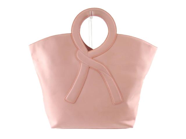 【30％OFF★週末タイムセール】ロベルタ・ディ・カメリーノ Roberta di Camerino トートバッグRハンドル ピンク レディース 中古_1