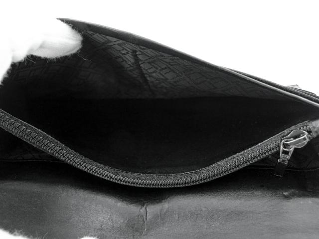 ダンヒル Dunhill 長財布センチュリーマン ブラック シルバー レディース 中古_6