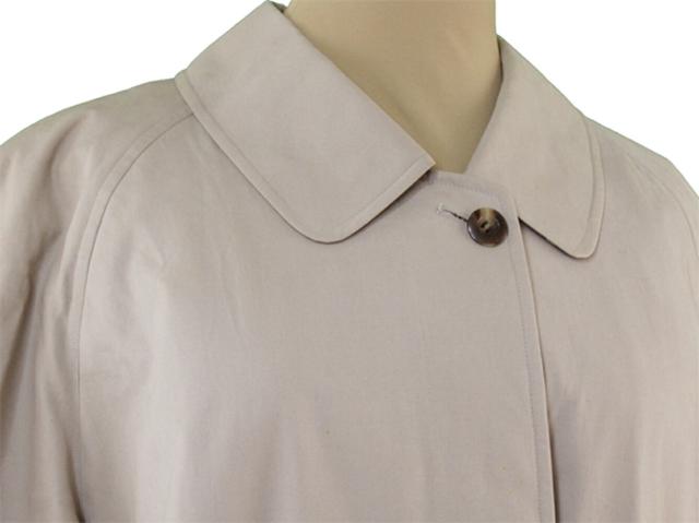 【30％OFF★週末タイムSALE】バーバリー BURBERRY トレンチコートステンカラー ♯13BRサイズ シングル ロング ベージュ レディース 中古_2