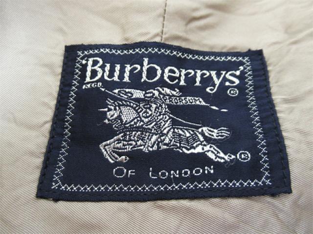 【週末セール★30％OFF】バーバリー BURBERRY トレンチコートステンカラー ♯42サイズ シングル ベージュ レディース 中古_8