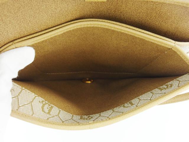【30％OFF★週末タイムセール】ディオール Dior ショルダーバッグCDプレート オールドディオール ベージュ シルバー ゴールド レディース 中古_8