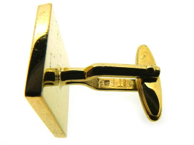 ダンヒル Dunhill カフスdマーク スウィヴル式 ゴールド パープル レディース 中古_6