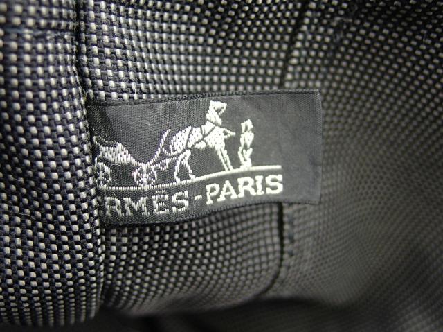 エルメス HERMES トートバッグエールライン トートMM ブラック グレー 灰色 シルバー レディース 中古_7