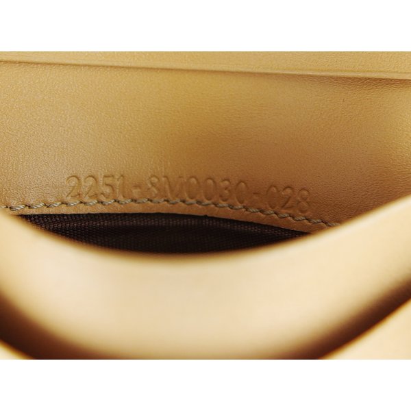【GWタイムセール】フェンディ FENDI 二つ折り財布ズッキーノ ベージュ ブラウン系 レディース 中古_8