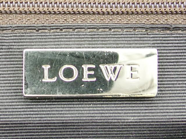 【GWタイムセール】ロエベ LOEWE ハンドバッグアマソナ29 アナグラムマーク ゴールド シルバー レディース 中古_8