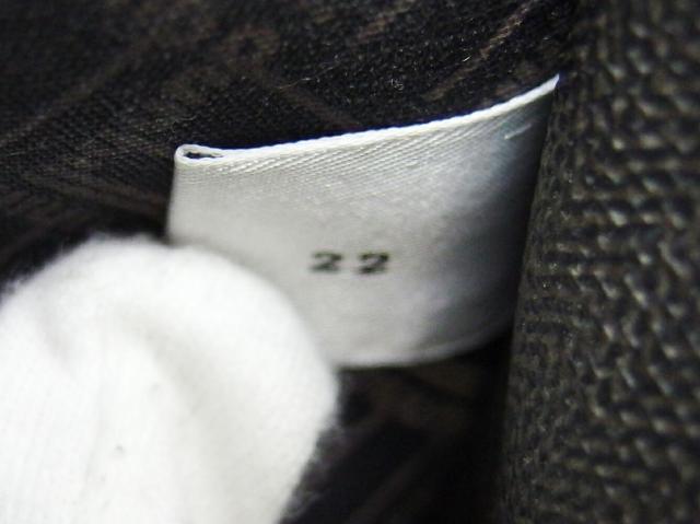 【30％OFF★週末タイムセール】ダンヒル Dunhill ビジネスバッグヘリンボーン ブラック ブラウン ゴールド レディース 中古_9