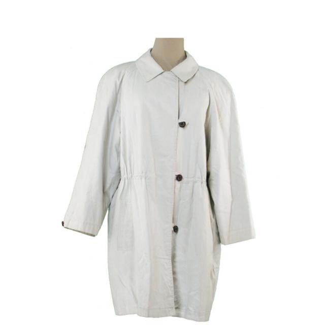 【X'masセール★30%OFF】バーバリー BURBERRY トレンチコートステンカラー ♯9ARサイズ シングル ベージュ ブラウン レディース 中古