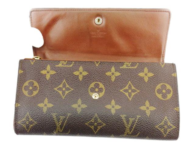 ルイヴィトン 長財布 ポルトモネクレディ / ポルトフォイユサラ