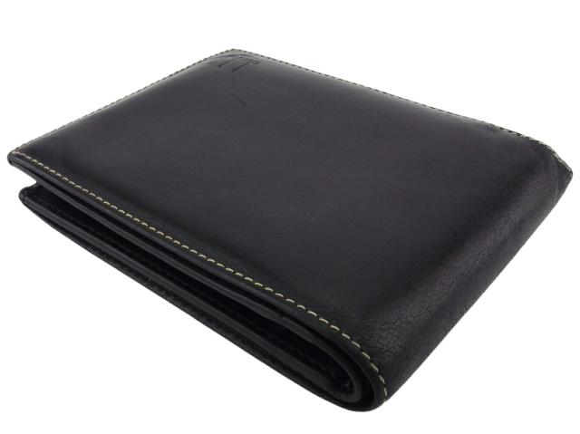 カルティエ 二つ折り 財布 ハッピーバースデー 型押し レザー 黒