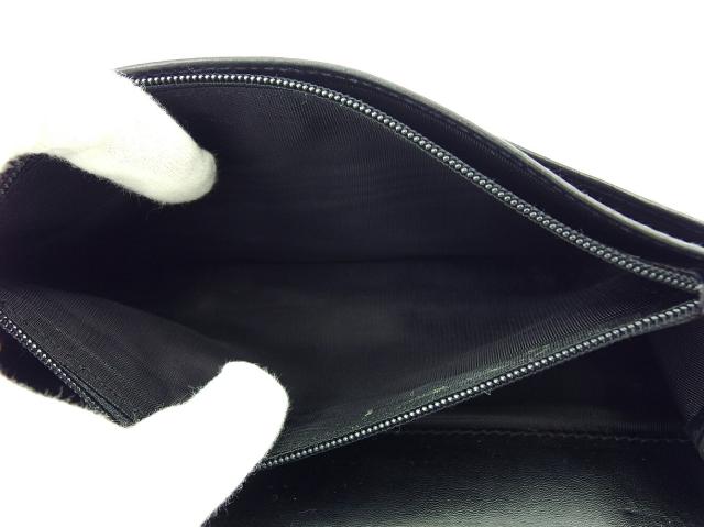 【GWタイムセール】サルヴァトーレフェラガモ Salvatore Ferragamo 長財布ヴァラ ブラック ゴールド レディース 中古_5