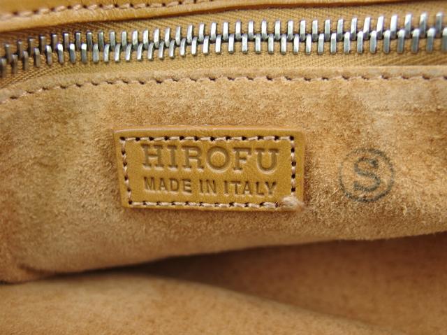 【30％OFF★週末タイムセール】ヒロフ HIROFU トートバッグHマーク ライトブラウン シルバー レディース 中古_10