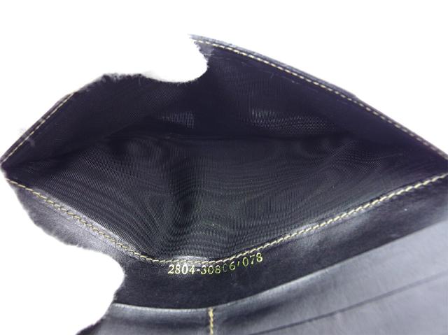 【GWタイムセール】フェンディ FENDI 長財布ペカン ブラック ベージュ レディース 中古_8