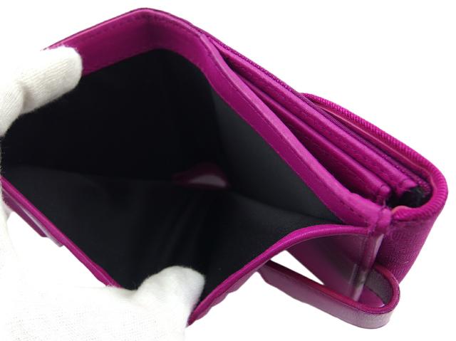 クリスチャンディオール　二つ折り財布　トロッター　キャンバス　ピンク Christian Dior 二つ折り財布 ピンクトロッター クリスチャン