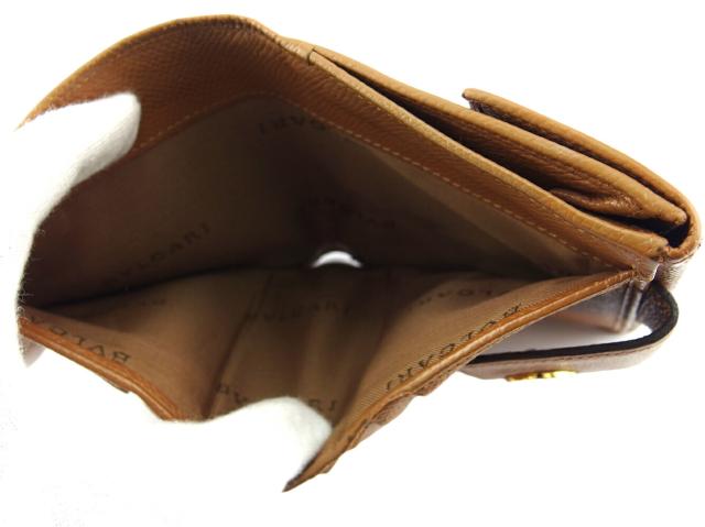 X'masセール☆30%OFF】ブルガリ BVLGARI 二つ折り財布クラシコ ロゴ