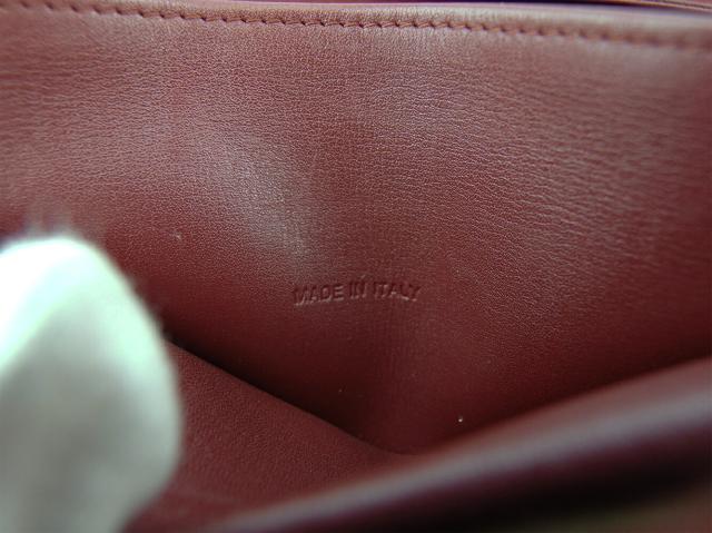 【30％OFF★土日ひと休み大売り出し】カルティエ CARTIER クラッチバッグマストライン ボルドーワイン ゴールド レディース 中古