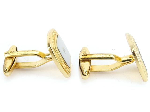 【30％OFF★週末タイムセール】ディオール Dior カフスロゴ スウィヴル式 ゴールド シルバー レディース 中古_2