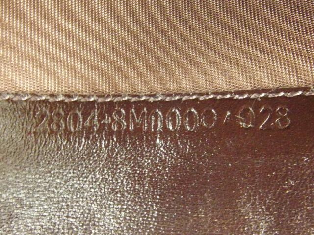 フェンディ FENDI 長財布レオパード ヒョウ ベージュ ブラック ゴールド レディース 中古_10