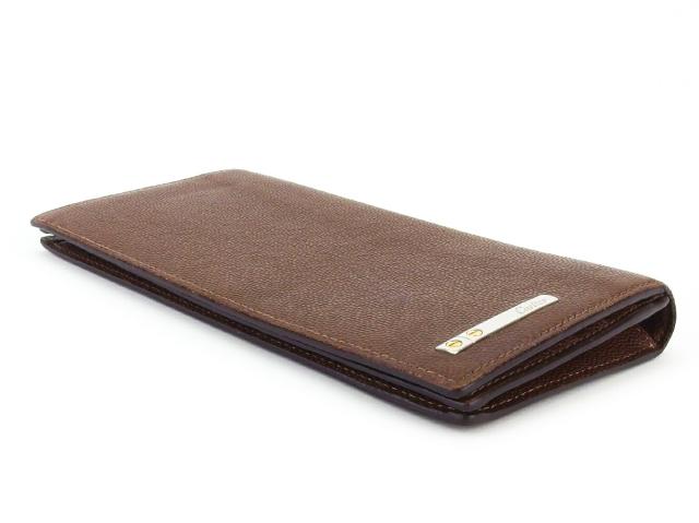 【GWタイムセール】カルティエ CARTIER 長財布サントス ブラウン レディース 中古_2