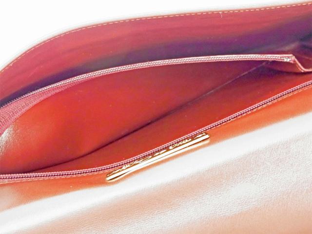 【30％OFF★土日ひと休み大売り出し】カルティエ CARTIER クラッチバッグマストライン ボルドーワイン レディース 中古