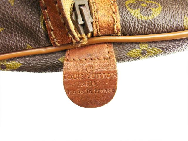 【GWタイムセール】ルイ・ヴィトン LOUIS VUITTON ボストンバッグモノグラム サックスプール35 ブラウン ベージュ レディース 中古_6