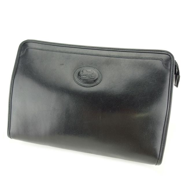 【BIGお買い物ラリー★30%OFFセール中】セリーヌ CELINE クラッチバッグ ブラック レディース 中古