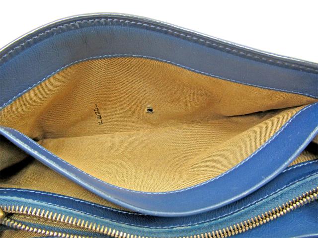 フェンディ FENDI 長財布ズッカ ネイビー ブラウン ブラック レディース 中古_9