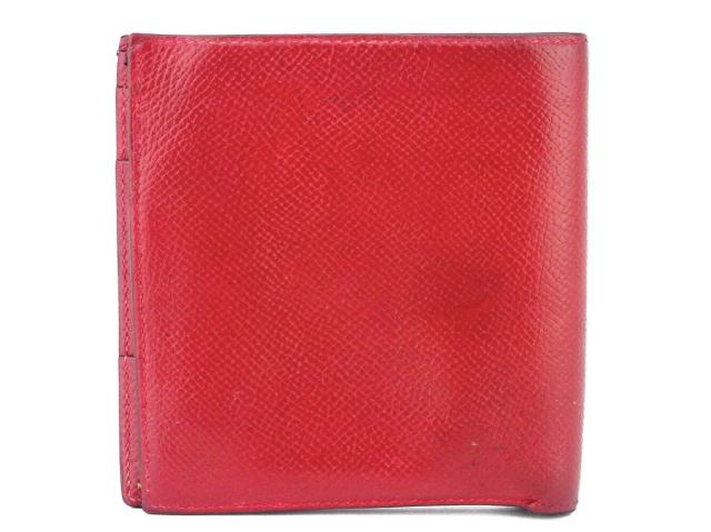 30％OFF☆週末タイムSALE】エルメス HERMES 二つ折り財布 レッド