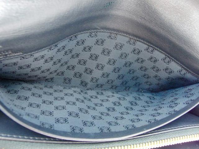 【30％OFF★週末タイムセール】ロエベ LOEWE 長財布アナグラム パープル ゴールド レディース 中古_5