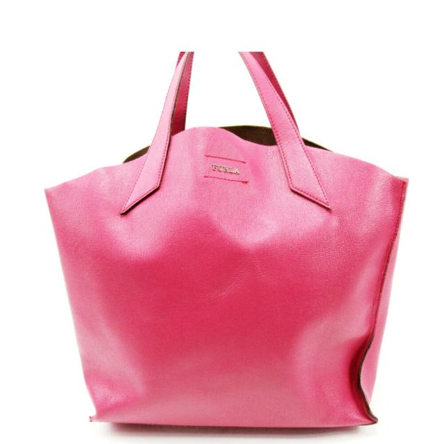 【BIGお買い物ラリー★30%OFFセール中】フルラ Furla トートバッグ ピンク レディース 中古